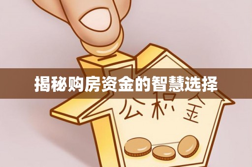 交城揭秘购房资金的智慧选择